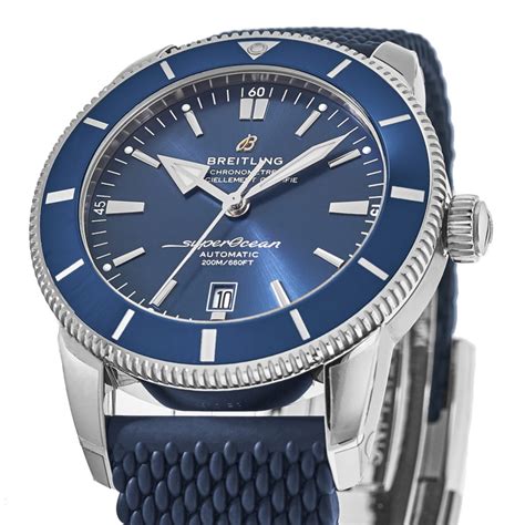 breitling blue strap watch|duurste breitling.